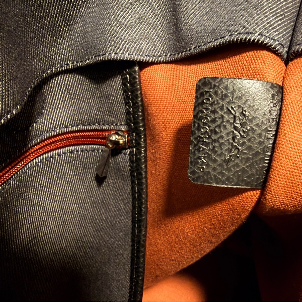 Longchamp Denim Tote - Picture 5 of 6